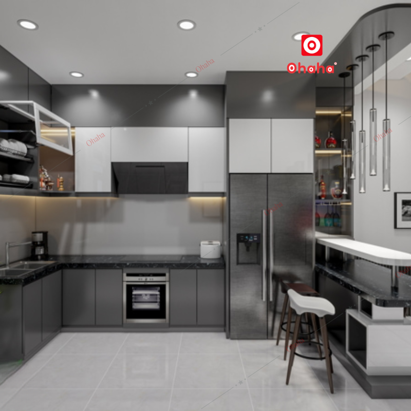 Thiết Kế Nội Thất Nhà Phố Cao Cấp Ohaha - TKNP-OH011