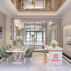 Thiết Kế Nội Thất Nhà Phố Cao Cấp Ohaha - TKNP-OH014