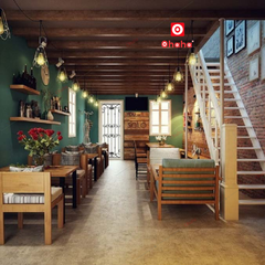 Thiết Kế Nội Thất Nhà Hàng, Cà Phê Ohaha - TKNH-CF-OH012