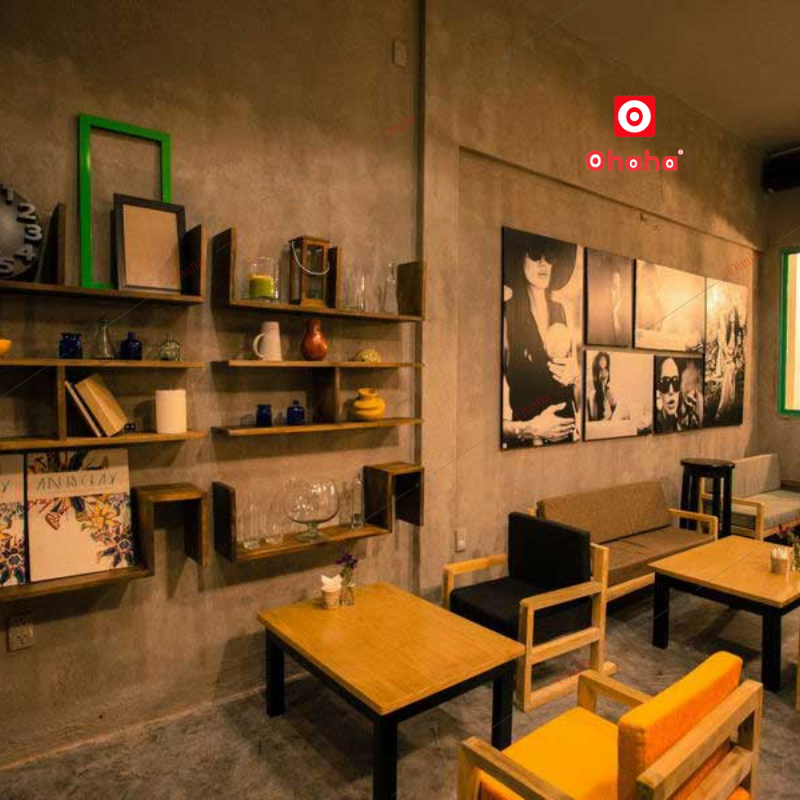Thiết Kế Nội Thất Nhà Hàng, Cà Phê Ohaha - TKNH-CF-OH012