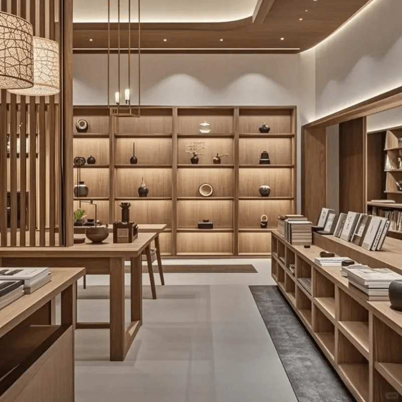 Thiết Kế Nội Thất Showroom Phòng Trà OHAHA TKSR-OH002