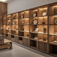 Thiết Kế Nội Thất Showroom Phòng Trà OHAHA TKSR-OH002