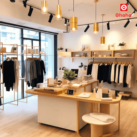 Thiết Kế Nội Thất Showroom Thời Trang OHAHA TKSR-OH006