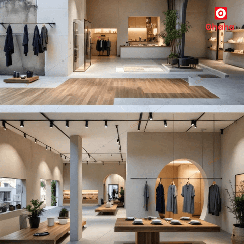Thiết Kế Nội Thất Showroom Thời Trang OHAHA TKSR-OH007