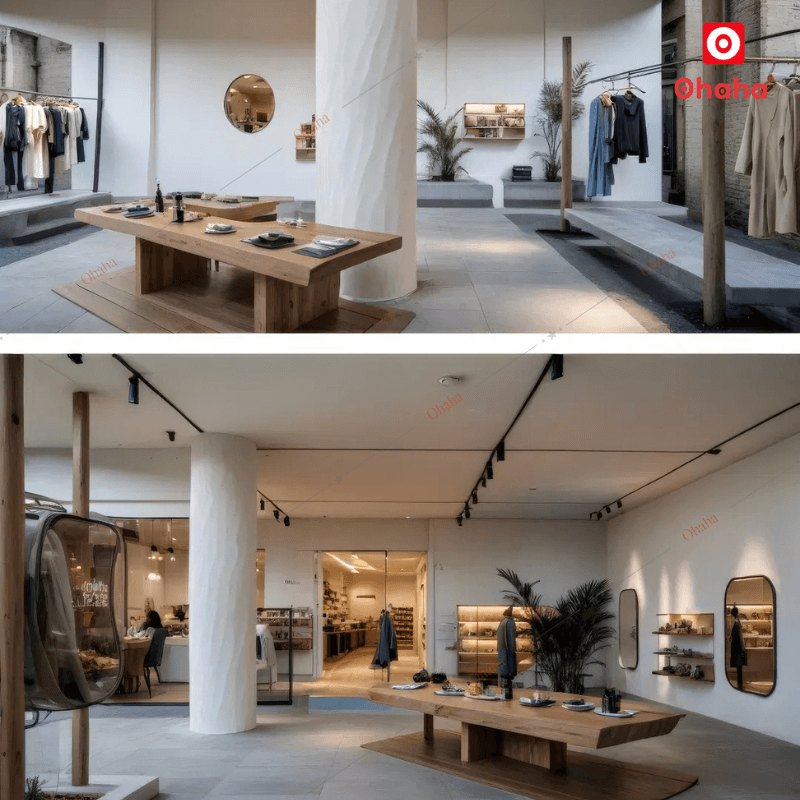 Thiết Kế Nội Thất Showroom Thời Trang OHAHA TKSR-OH007