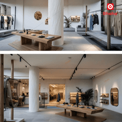 Thiết Kế Nội Thất Showroom Thời Trang OHAHA TKSR-OH007