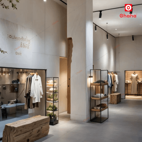 Thiết Kế Nội Thất Showroom Thời Trang OHAHA TKSR-OH007