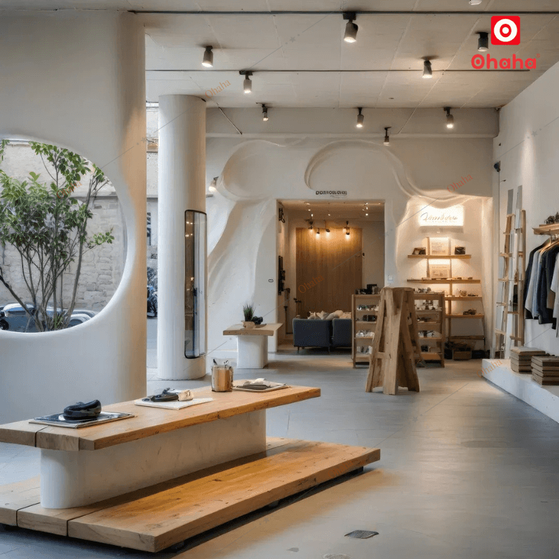 Thiết Kế Nội Thất Showroom Thời Trang OHAHA TKSR-OH007