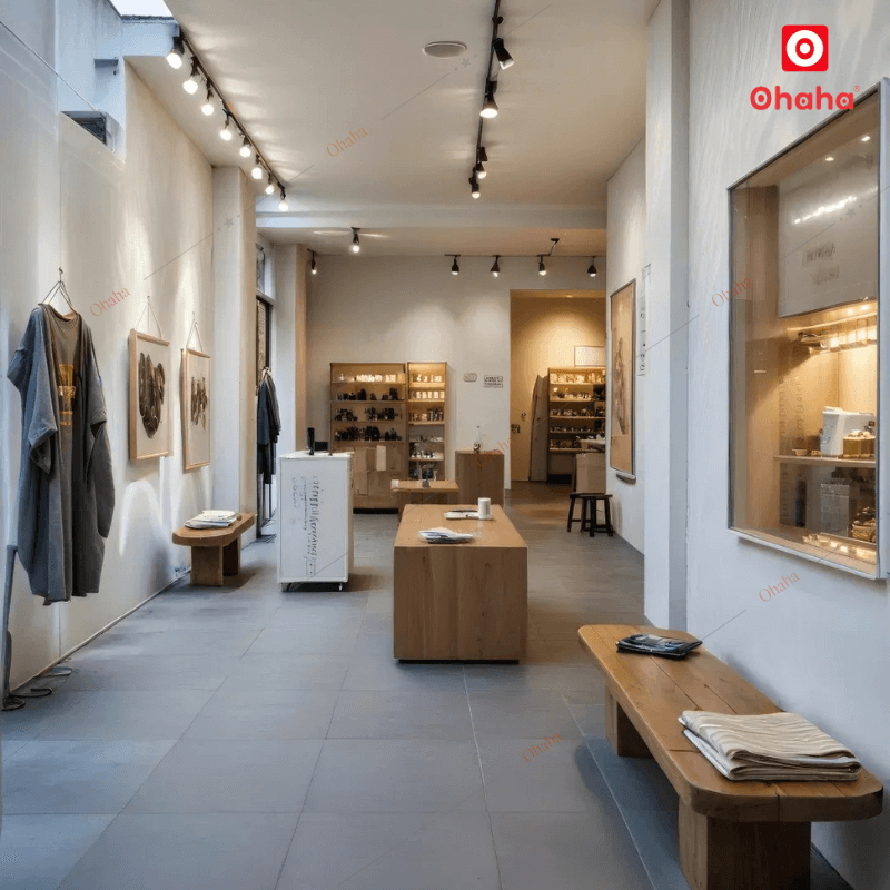 Thiết Kế Nội Thất Showroom Thời Trang OHAHA TKSR-OH007