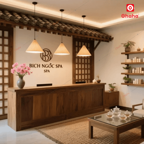 Thiết Kế Nội Thất Showroom Spa OHAHA TKSR-OH009