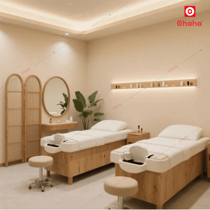 Thiết Kế Nội Thất Showroom Spa OHAHA TKSR-OH009