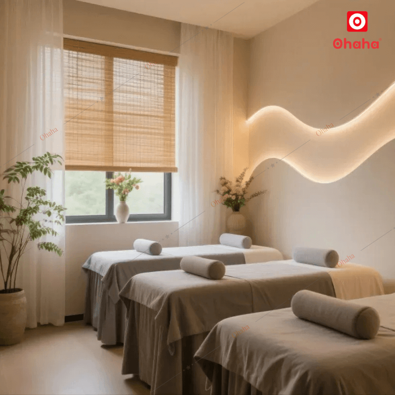 Thiết Kế Nội Thất Showroom Spa OHAHA TKSR-OH009