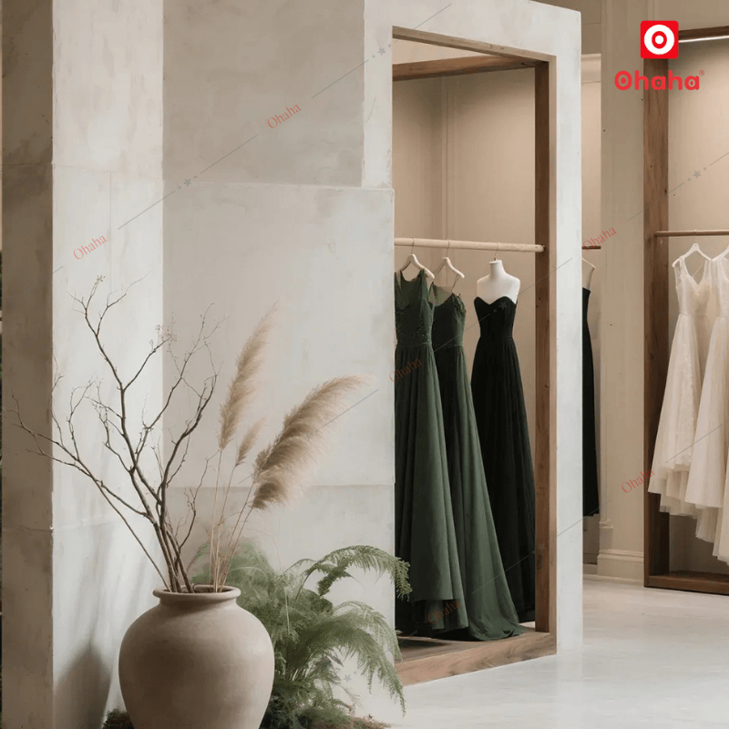 Thiết Kế Nội Thất Showroom Áo Cưới OHAHA TKSR-OH0011