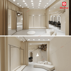 Thiết Kế Nội Thất Showroom Áo Cưới OHAHA TKSR-OH0012
