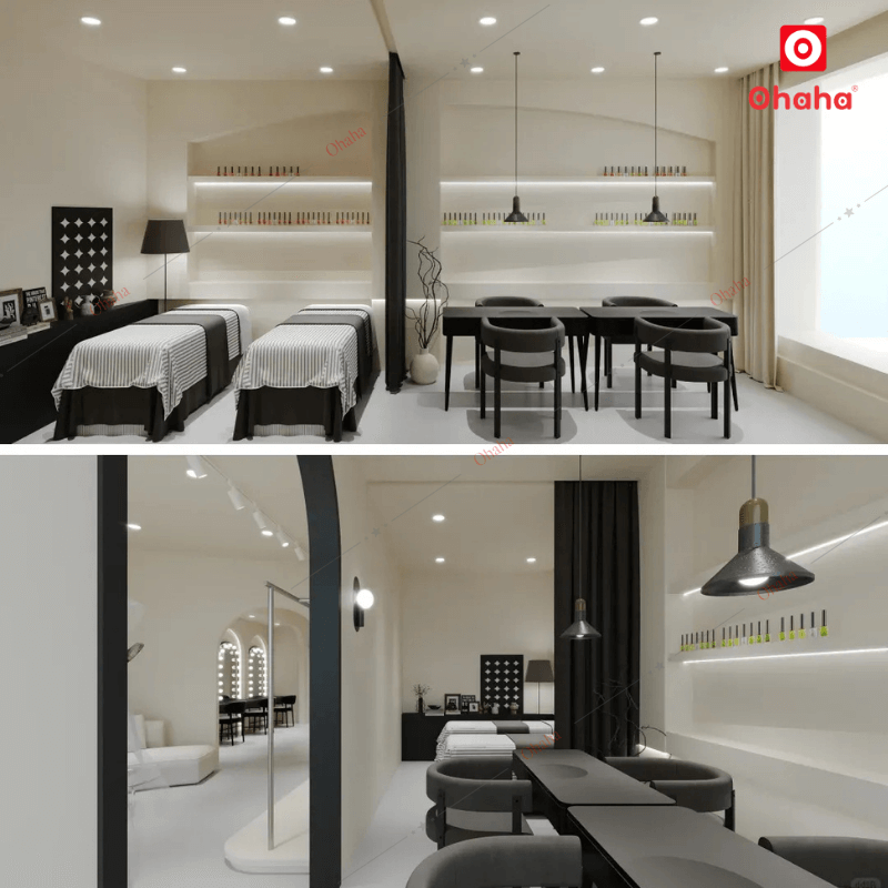 Thiết Kế Nội Thất Showroom Áo Cưới OHAHA TKSR-OH0012