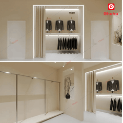 Thiết Kế Nội Thất Showroom Áo Cưới OHAHA TKSR-OH0012