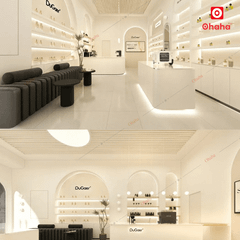 Thiết Kế Nội Thất Showroom Mỹ Phẩm OHAHA TKSR-OH013
