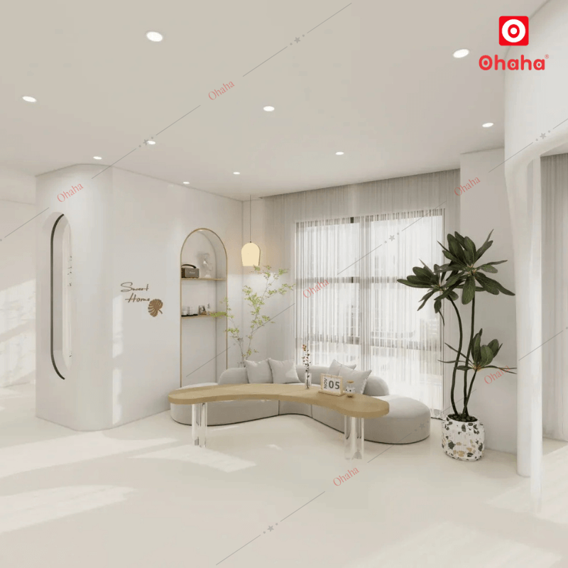 Thiết Kế Nội Thất Showroom OHAHA TKSR-OH014