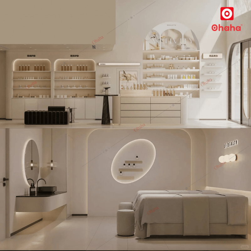 Thiết Kế Nội Thất Showroom Mỹ Phẩm OHAHA TKSR-OH015