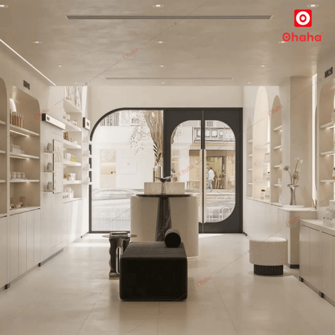 Thiết Kế Nội Thất Showroom Mỹ Phẩm OHAHA TKSR-OH015