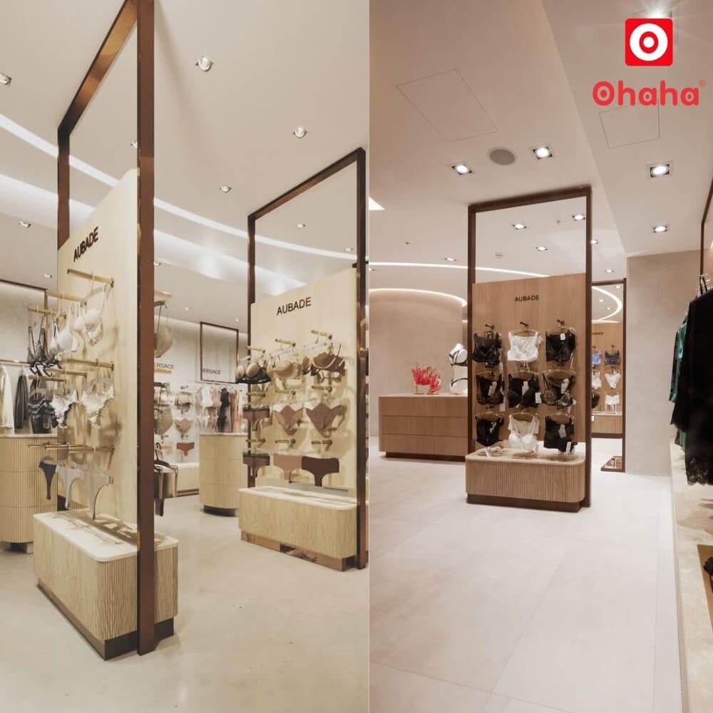 Thiết Kế Nội Thất Showroom Thời Trang OHAHA TKSR -OH001