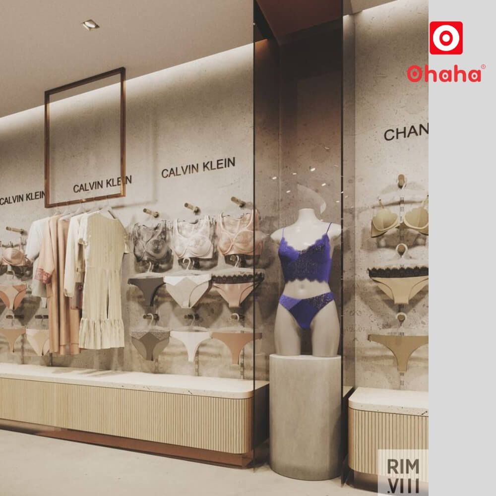 Thiết Kế Nội Thất Showroom Thời Trang OHAHA TKSR -OH001