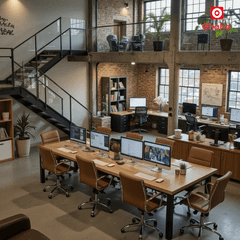 Thiết Kế Nội Thất Văn Phòng Hiện Đại OHAHA TKVP-OH0010