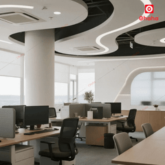 Thiết Kế Nội Thất Văn Phòng Hiện Đại OHAHA TKVP-OH0011