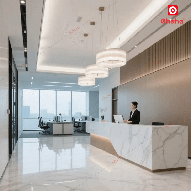 Thiết Kế Nội Thất Văn Phòng Hiện Đại OHAHA TKVP-OH0021