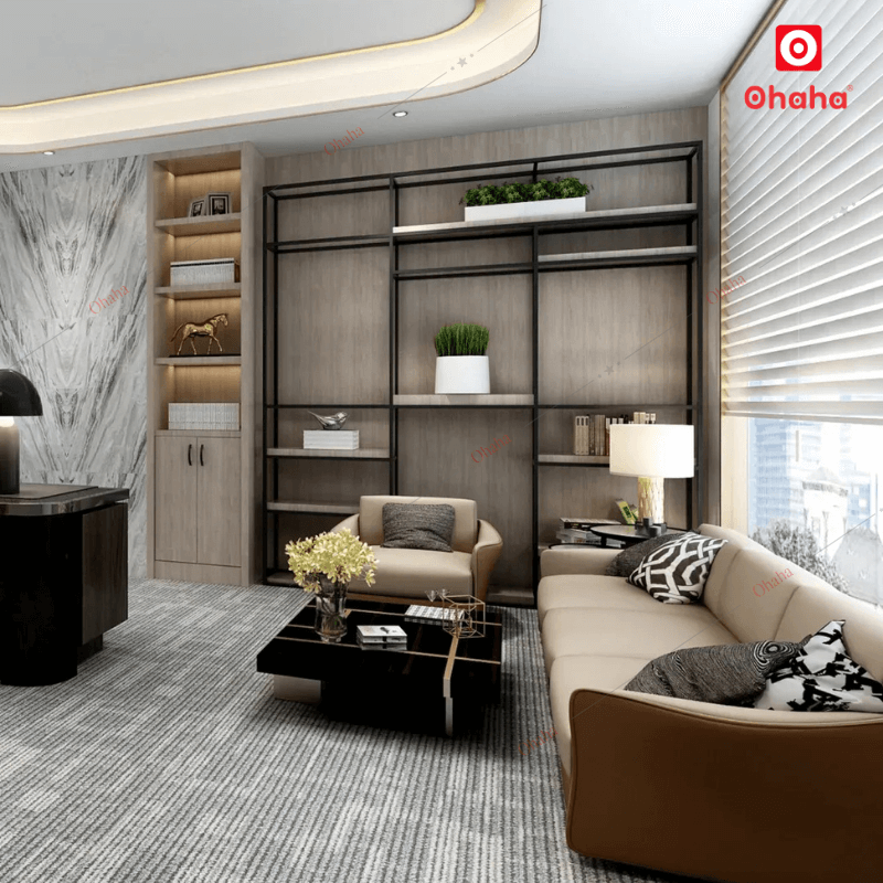 Thiết Kế Nội Thất Văn Phòng Hiện Đại OHAHA TKVP-OH0022