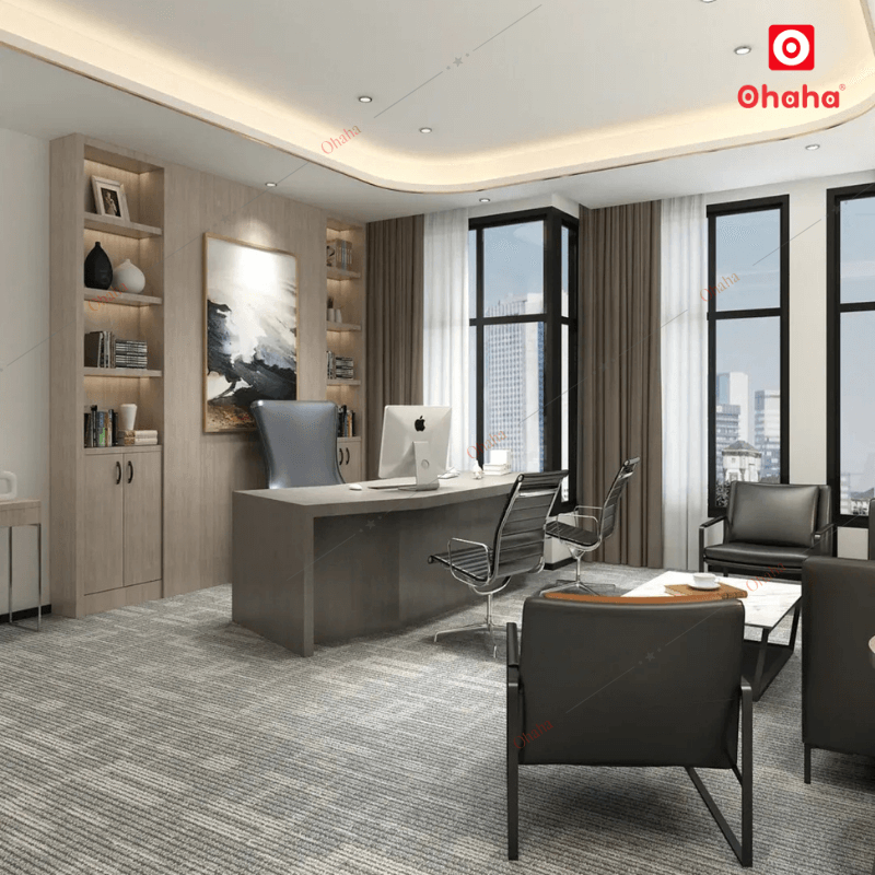 Thiết Kế Nội Thất Văn Phòng Hiện Đại OHAHA TKVP-OH0022