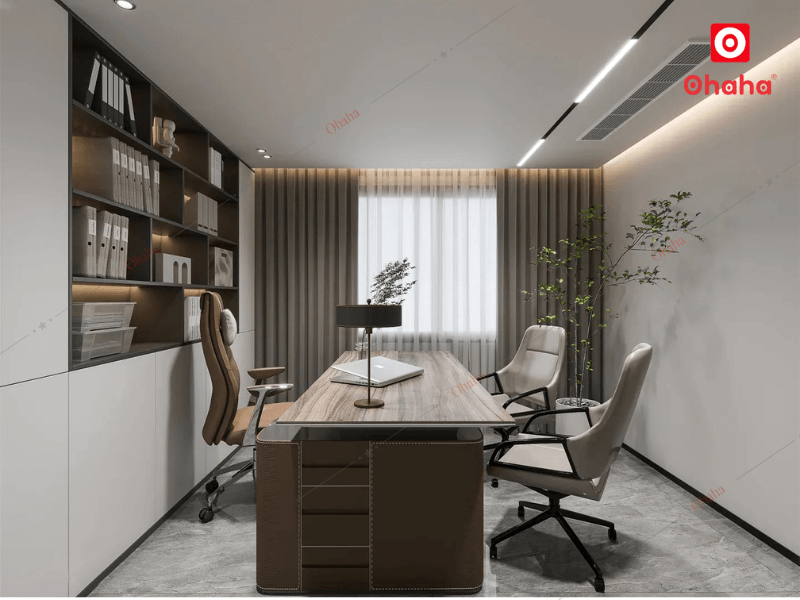 Thiết Kế Nội Thất Văn Phòng Sang Trọng OHAHA TKVP-OH002