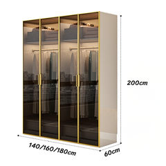 Tủ quần áo cánh kính Ohaha - TCK009