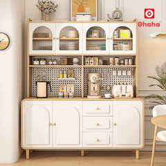 Tủ bếp gỗ công nghiệp hiện đại OHAHA - TB083