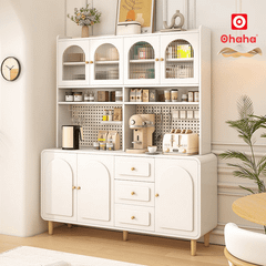 Tủ bếp gỗ công nghiệp hiện đại OHAHA - TB083