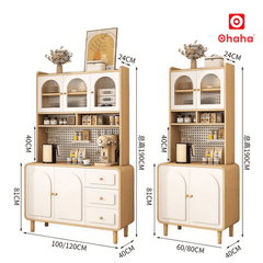 Tủ bếp gỗ công nghiệp hiện đại OHAHA - TB083