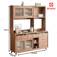 Tủ bếp gỗ công nghiệp Ohaha - TB079