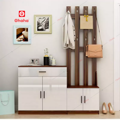 Tủ giày cao cấp kết hợp kệ treo Ohaha - TGCC038
