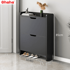 Tủ giày thông minh siêu mỏng cao cấp Ohaha - TGCC022