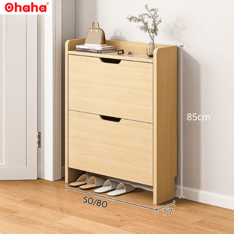 Tủ giày thông minh siêu mỏng cao cấp Ohaha - TGCC022