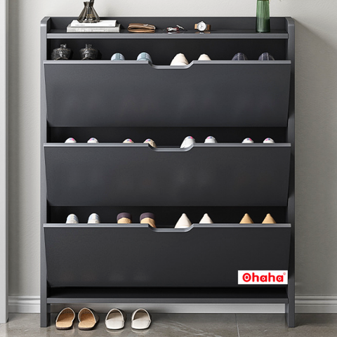Tủ giày thông minh siêu mỏng cao cấp Ohaha - TGCC022