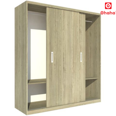 Tủ Quần Áo Gỗ Công Nghiệp Cửa Lùa OHAHA - CL022