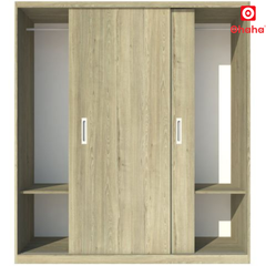 Tủ Quần Áo Gỗ Công Nghiệp Cửa Lùa OHAHA - CL022