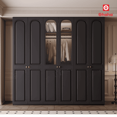 Tủ quần áo gỗ công nghiệp hiện đại cao cấp OHAHA - TACC027