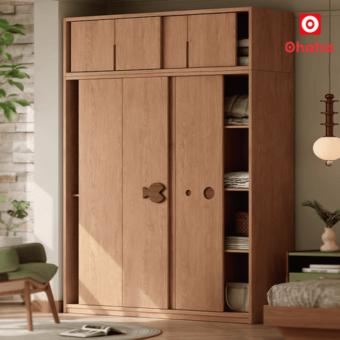Tủ quần áo gỗ công nghiệp hiện đại OHAHA - HĐ032