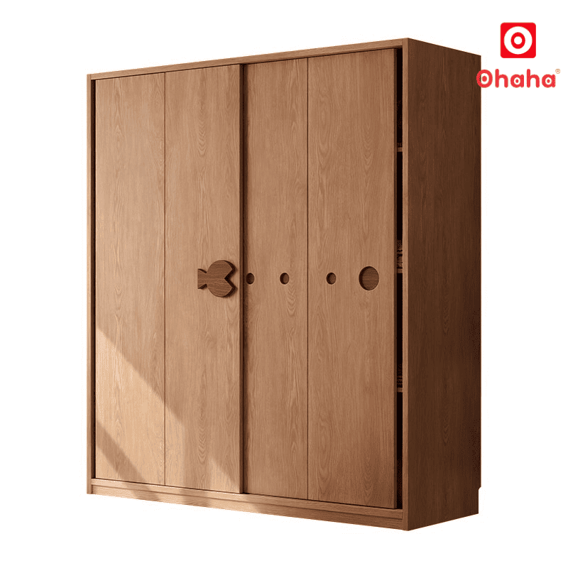 Tủ quần áo gỗ công nghiệp hiện đại OHAHA - HĐ032