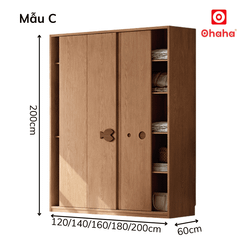 Tủ quần áo gỗ công nghiệp hiện đại OHAHA - HĐ032