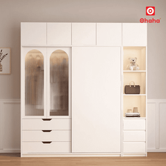 Tủ quần áo gỗ công nghiệp hiện đại OHAHA - HĐ034