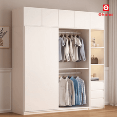Tủ quần áo gỗ công nghiệp hiện đại OHAHA - HĐ034