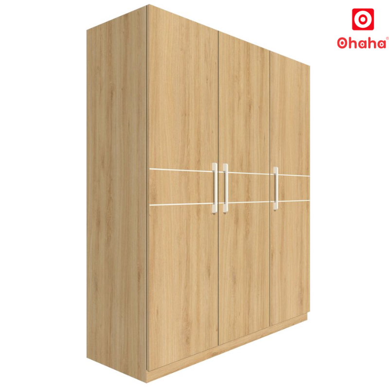 Tủ quần áo gỗ công nghiệp 3 cánh Ohaha - TQA026